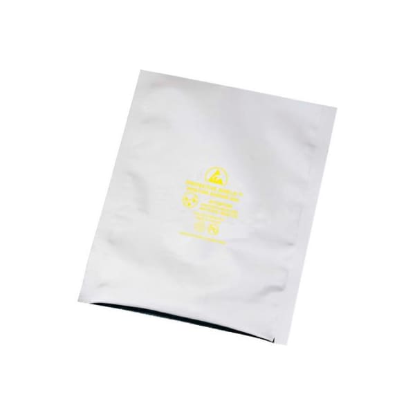 Desco Industries Desco Moisture Barrier Bags, 12inW x 18inL, 3.5 Mil, Silver, 100/Pack 13826 - main